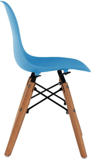 Kinderstühle Twist Kid Blau 30.5x33x59cm 4Stück