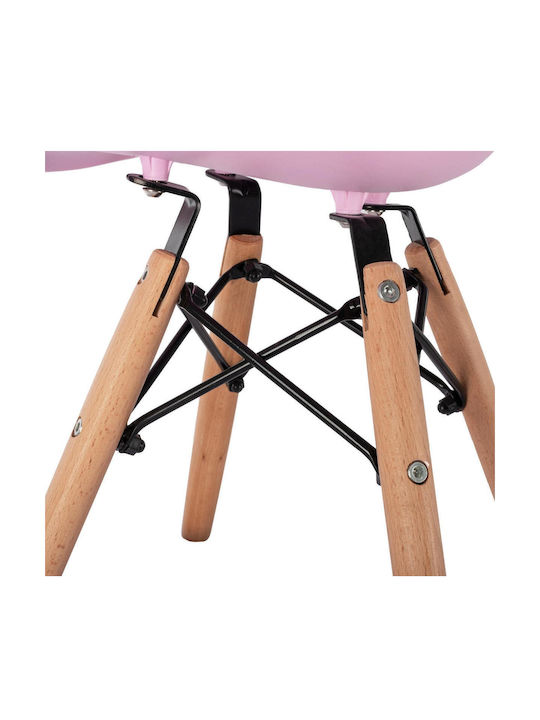 Kids Chairs Twist Kid Pink 30.5x33x59cm 4pcs