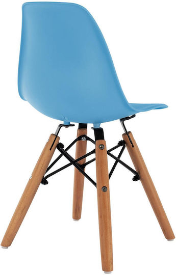 Kinderstühle Twist Kid Blau 30.5x33x59cm 4Stück