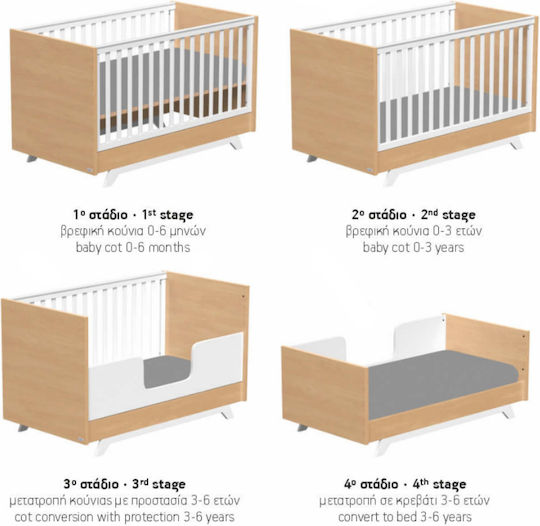 Casababy Σετ Βρεφικού Δωματίου Λευκό / Λευκό
