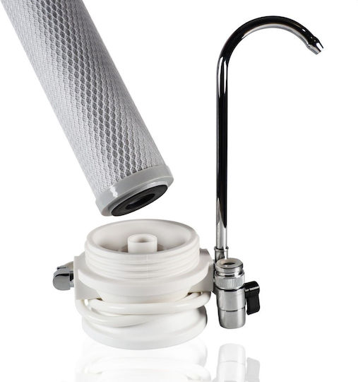Eiger Water Filtration System Single Countertop with Faucet WF-NT-1W