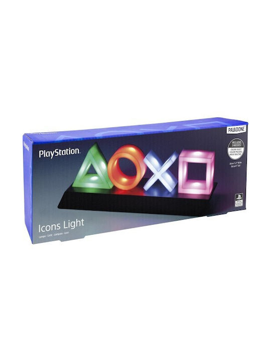 Paladone LED Kinder Dekorative Lampe Icons Light Mehrfarbig
