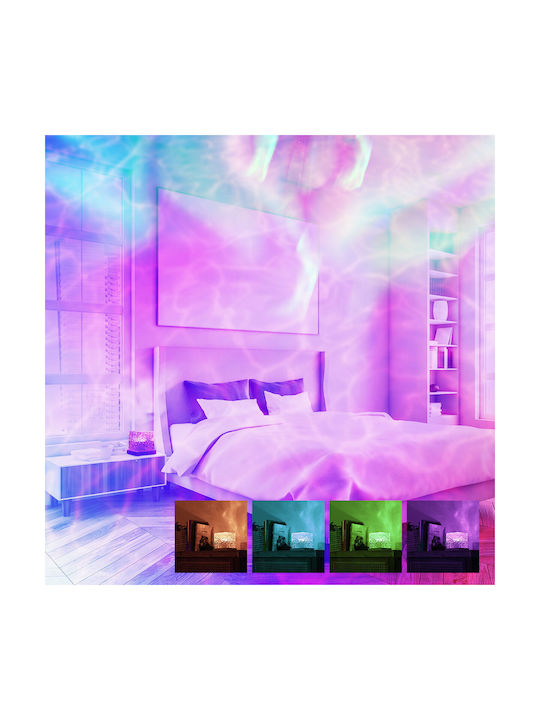 InnovaGoods Led Kids Projector Lamp Multicolour 11.3x11.3x11.3εκ.