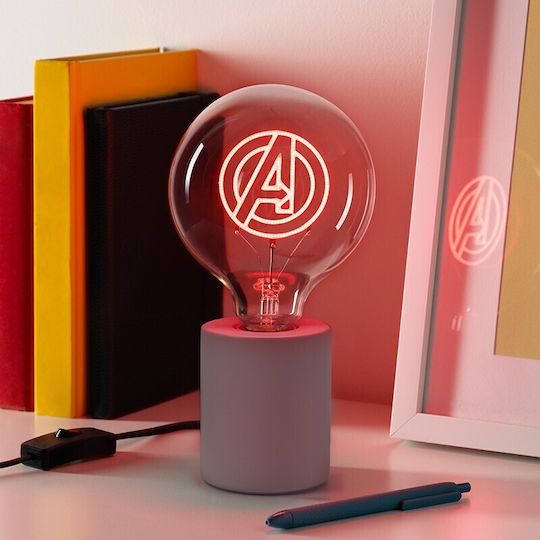Paladone Led Kids Decorative Lamp Avengers Red 15x12.5cm