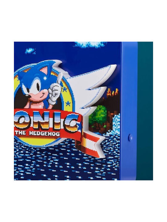 Numskull Παιδικό Διακοσμητικό Φωτιστικό Sega Sonic Μπλε