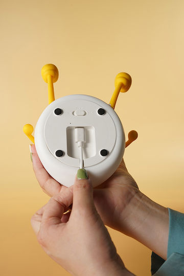ARlight Lumini LED Lampă portabilă pentru copii Atingere Alb 14x12x12εκ.