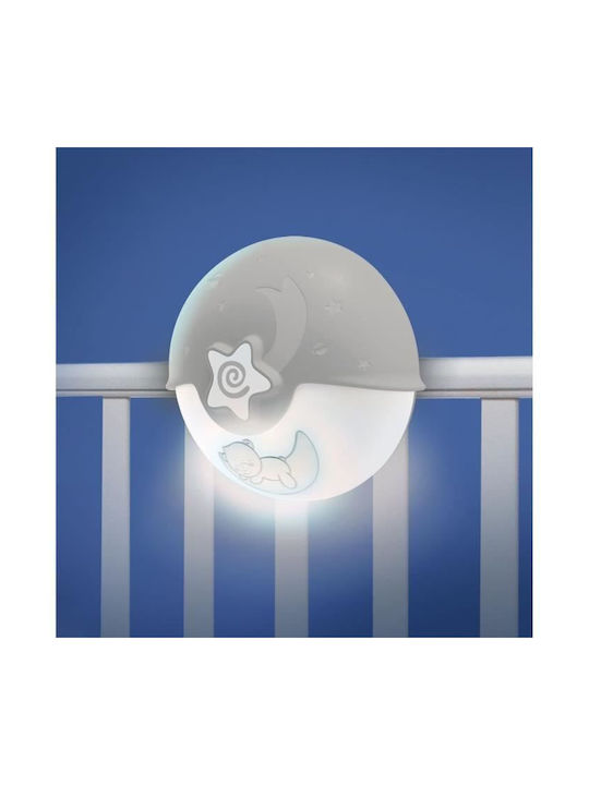 Infantino Lumini LED Lampă de proiecție pentru copii cu Proiecție de Stele Bej 16x15.2x8.2εκ.