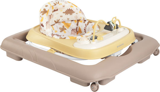 Kikka Boo Baby Walker with Music for 6+ Months Yellow