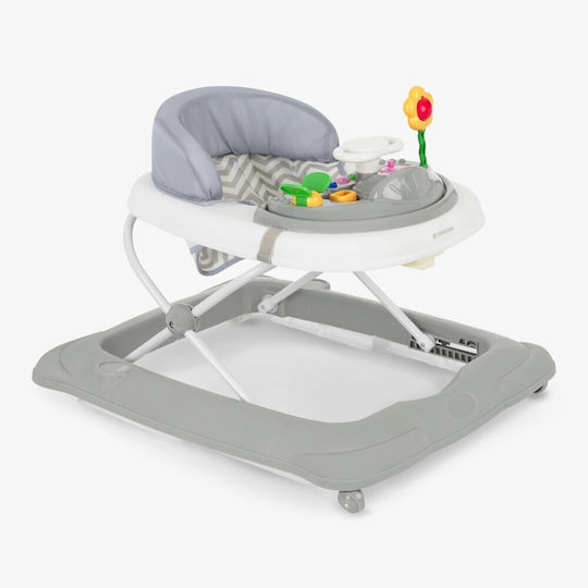 Kikka Boo Misty Baby Walker with Music for 6+ Months Gray