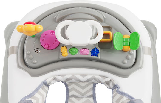 Kikka Boo Misty Baby Walker with Music for 6+ Months Gray
