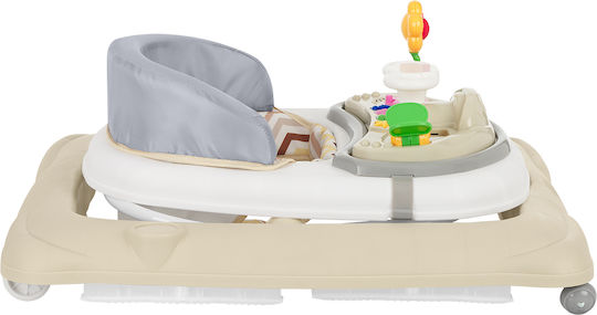 Kikka Boo Baby Walker with Music for 6+ Months Beige