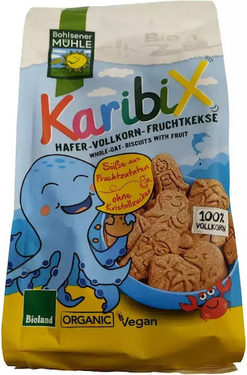 Bohlsener Mühle Biscuits Karibix with Flavor Fruits Sugar Free 125gr