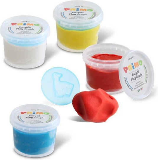 Primo 4 Aluațe De Modelare Plasticină Pentru 3+ Ani