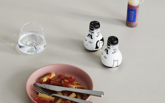 Normann Copenhagen Salt and Pepper Set Porcelain 2pcs