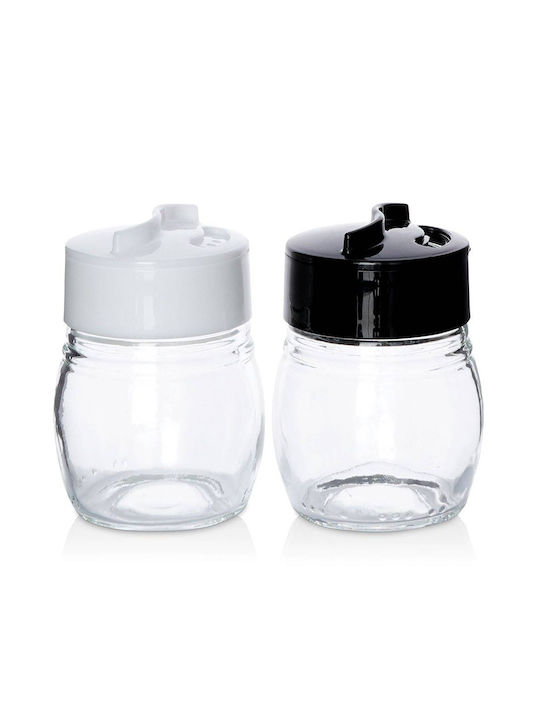 Excellent Houseware Salz- und Pfefferset Glas 2Stück