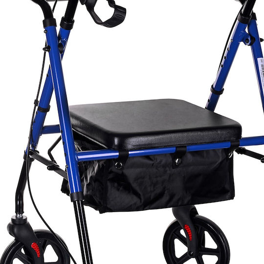 Leichter Aluminium Vier-Rad-Rehabilitationswalker