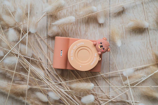 The Zoofamily Zoo Friends Bear Παιδική Φωτογραφική Μηχανή 32MP Πορτοκαλί