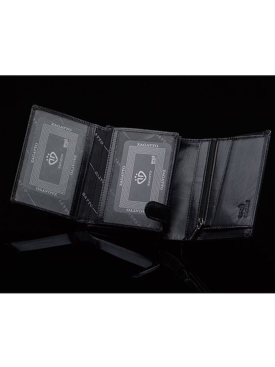 Portofel bărbătesc cu RFID Negru