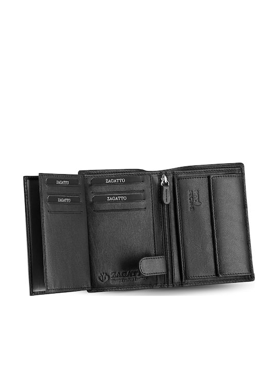 Set Portofel bărbătesc cu RFID Negru