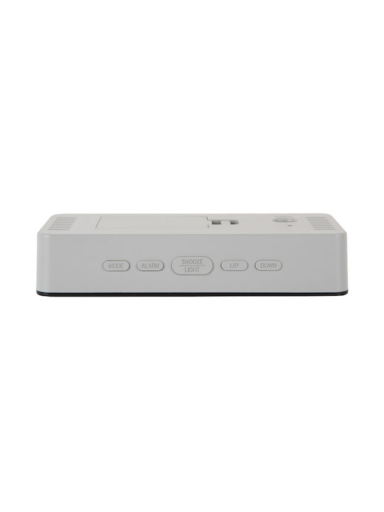 Karlsson Digital Tischuhr Wecker Dimmer Led Audaz – Misty Grüne Led Ka6040gr