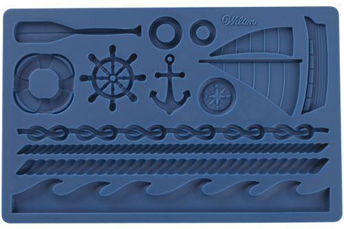 Wilton Декориране на мухъл от силикон 12.5x19.7см Wilton Декориране на мухъл от силикон 12.5x19.7см