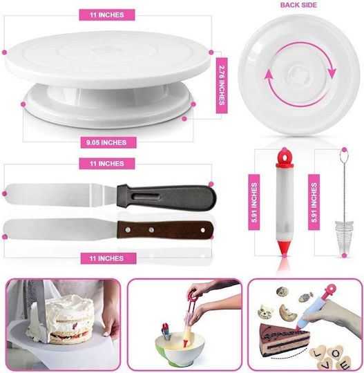 Tipa Set de instrumente de patiserie Cake Baking Decorating 94buc