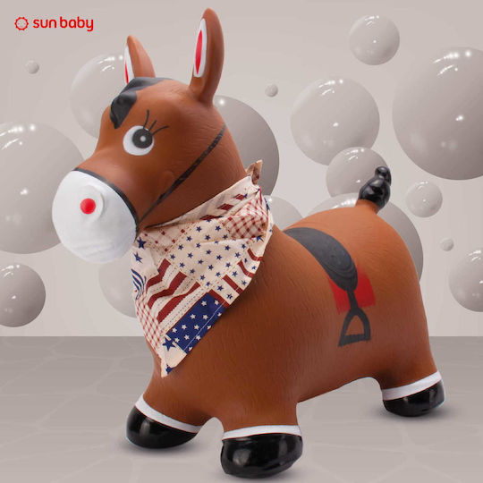 Sun Baby Hüpfer Pferd Bruno Für 3+ Jahre Braun 58cm