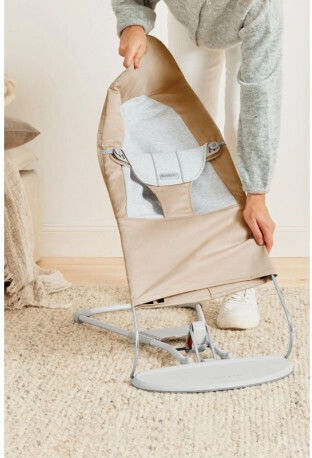 BabyBjorn Manual Baby Relax Balance Soft Beige Grey for Child up to 13kg