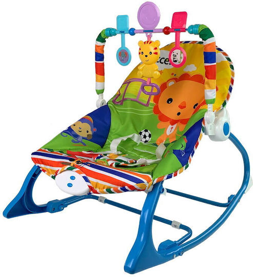 Lean Toys Tiger Ηλεκτρικό Relax Μωρού Πολύχρωμο