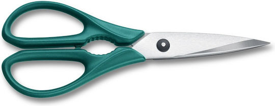 Stainless Steel General Purpose Scissors with Pastel Green Handle