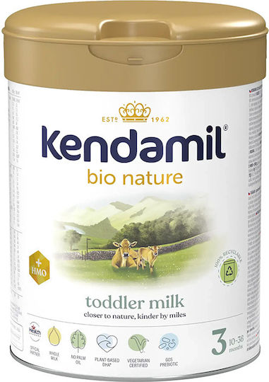 Kendamil Γάλα σε Σκόνη Bio Nature 3 HMO+ για 10+ Μηνών 800gr