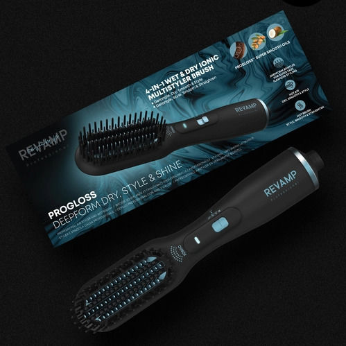 Revamp Керамична Електрическа Четка За Коса Air 550W