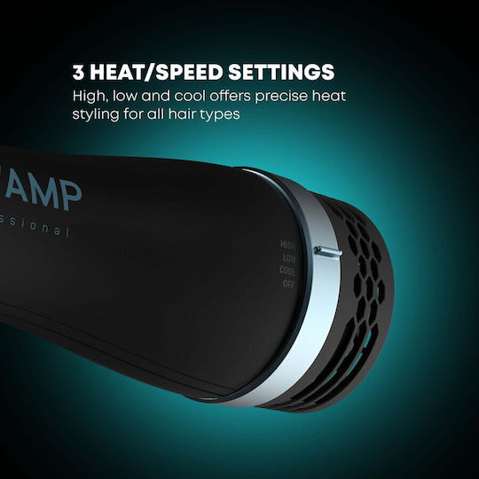 Revamp Ionic Ceramic Electric Hair Brush Air with Rotating Head 1200W