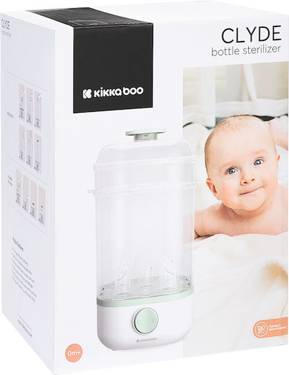 Kikka Boo Clyde Електрически Бебешки стерилизатор за 4 Шишета Като