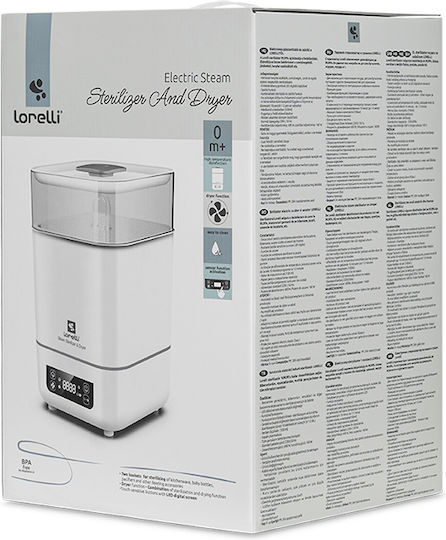 Lorelli Electric Baby Sterilizer for Bottle White