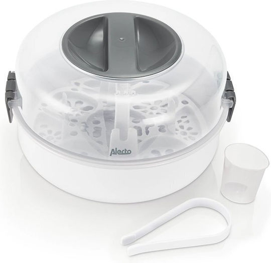 Alecto Baby Microwave Baby Sterilizer for 4 Bottles