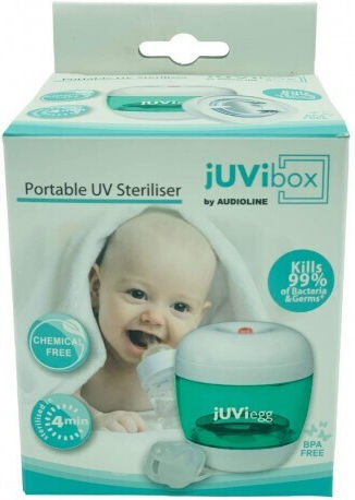 jUViegg Tragbarer Baby-Sterilisator für Schnuller