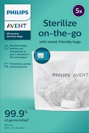 Philips Microwave Sterilization Pouches for Bottle
