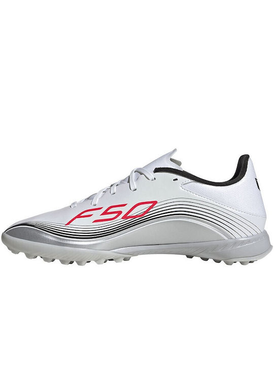 adidas League Ποδοσφαιρικά Παπούτσια με Σχάρα TF Λευκά
