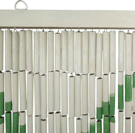 vidaXL Perdea ușă din Bambus Verde 100x200cm 4017442