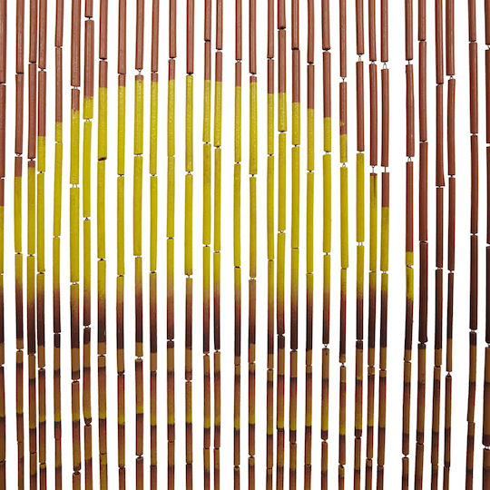 vidaXL Bamboo Door Curtain Multicolour 90x220cm 4017444