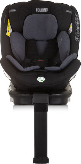 Chipolino Tourino Scaun Auto pentru Copii i-Size cu Isofix Negru 0-36 kg