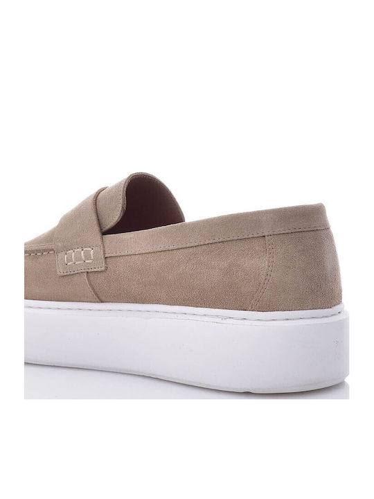 Men's Moccasins Beige