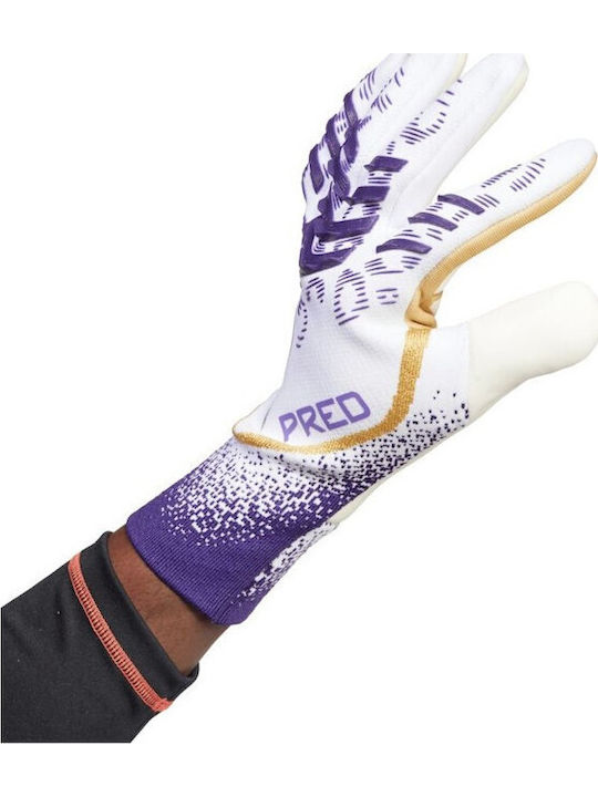 adidas Predator Gl Pro Голмански ръкавици за Възрастни Бели