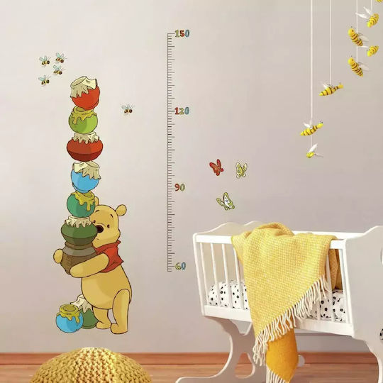 Wachstumstabelle für Kinder und Babys Winnie The Pooh Mehrfarbig