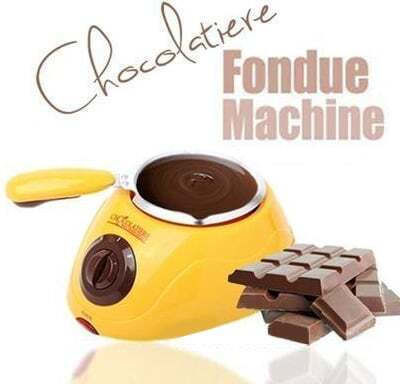 Electric Fondue Pot Brown