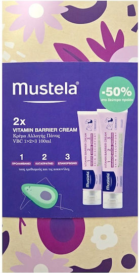 Mustela Vitamin Barrier Крем 100мл