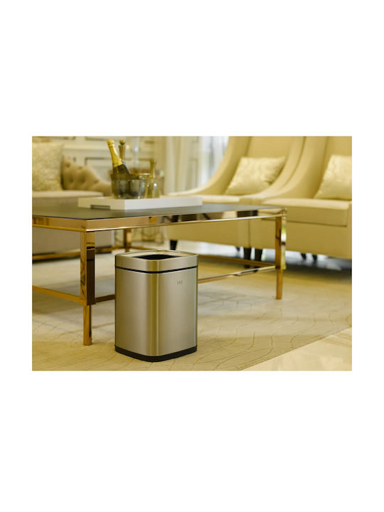 Eko Laguna VB 628812 Кошче Отпадъци от Неръждаема стомана Silver Matt 9лт 1бр