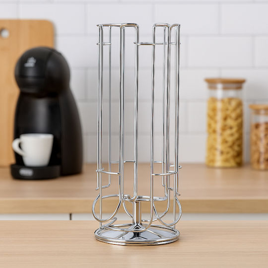 5Five Μεταλλική Βάση για 24 Κάψουλες Dolce Gusto 11x11x31.7cm 151054