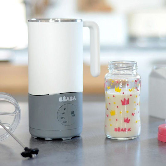 Beaba Milk Prep Aparat De Preparat Lapte Pentru Bebeluşi Alb/Gri